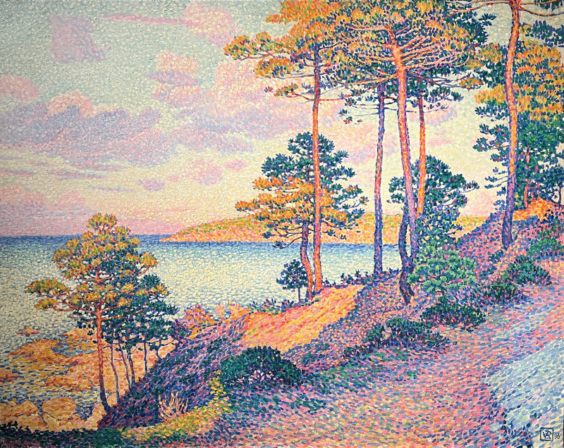 Saint-Pierrein kärki Saint-Tropezssä - Théodore van Rysselberghe