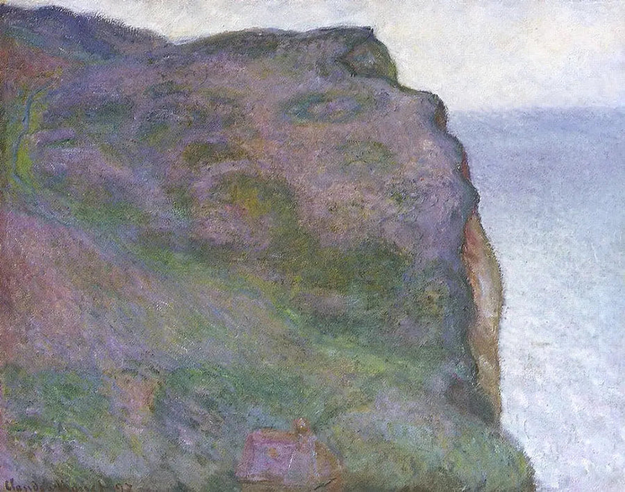 La Pointe du Petit Ailly, harmaa sää - Claude Monet