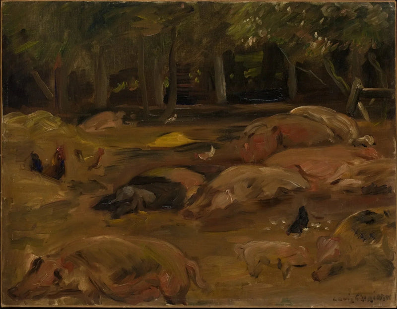 Sikolätti - Lovis Corinth