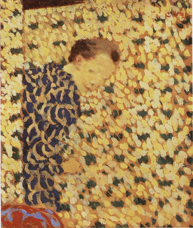 Auki jätetty ovi - Édouard Vuillard