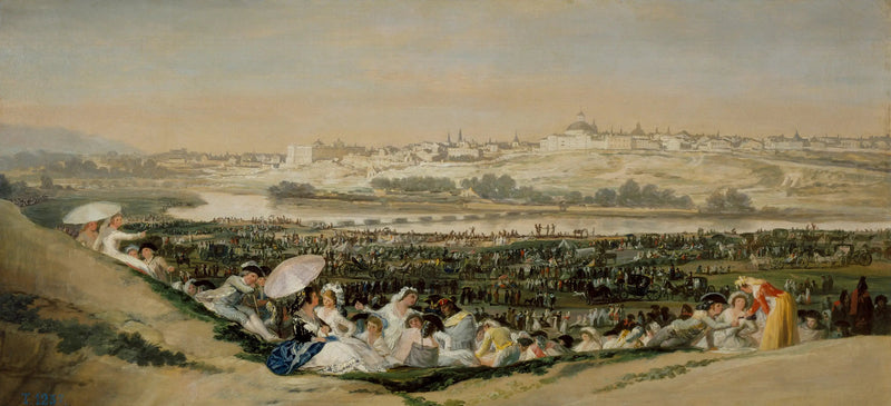 Saint-Isidorin niitty - Francisco de Goya