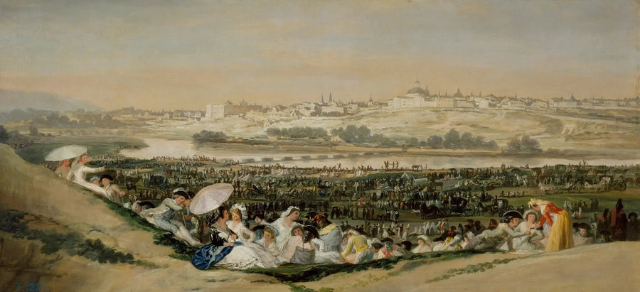 Saint-Isidorin niitty - Francisco de Goya