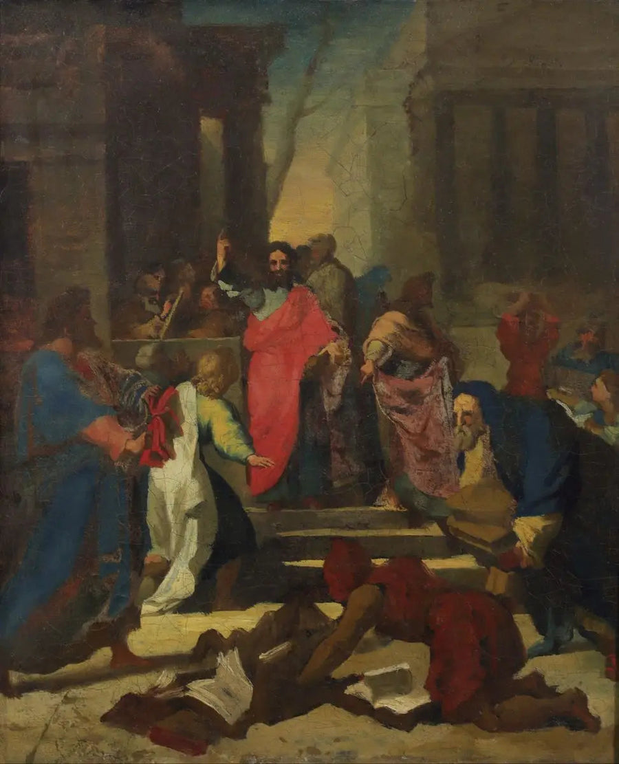 Pyhän Paavalin saarna Efesoksessa - Théodore Géricault
