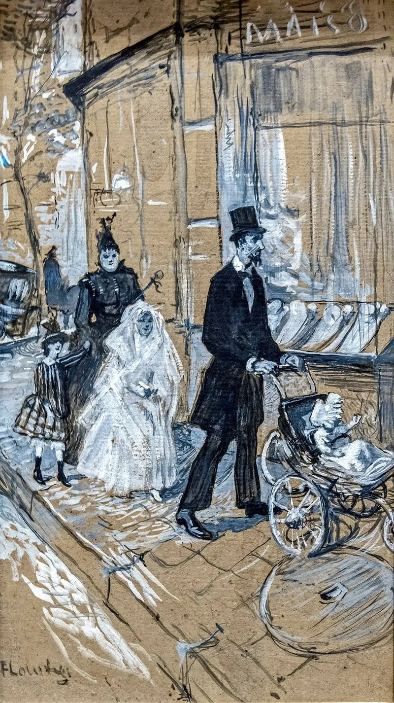 Ensimmäinen ehtoollinen - Henri de Toulouse-Lautrec