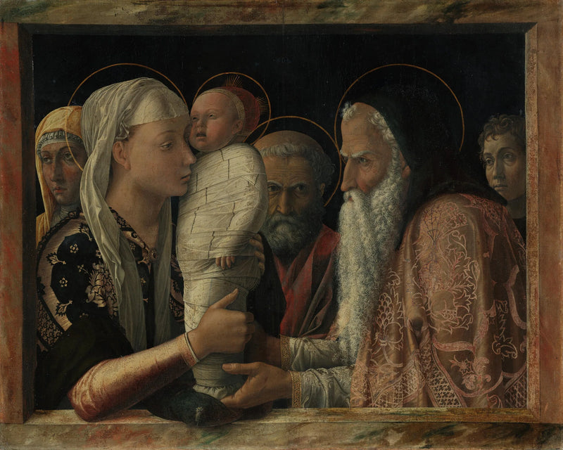 Temppeliin esittäminen - Andrea Mantegna