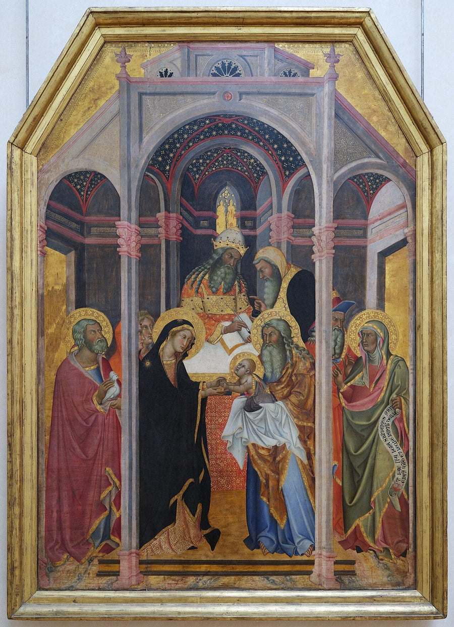 Temppeliin esittely - Bartolo di Fredi