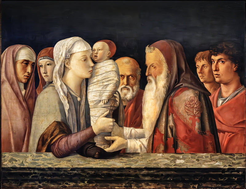 Temppeliin esittäytyminen - Giovanni Bellini