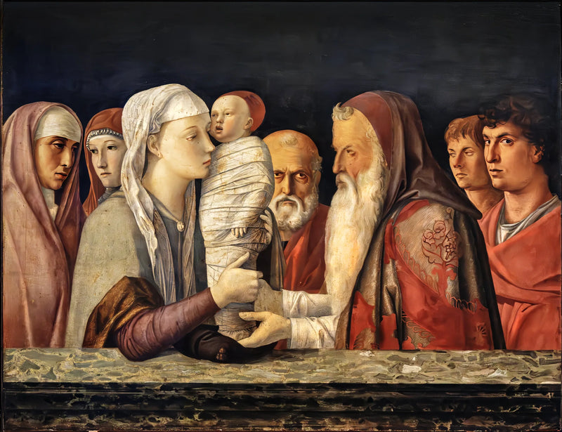 Temppeliin esittäytyminen - Giovanni Bellini