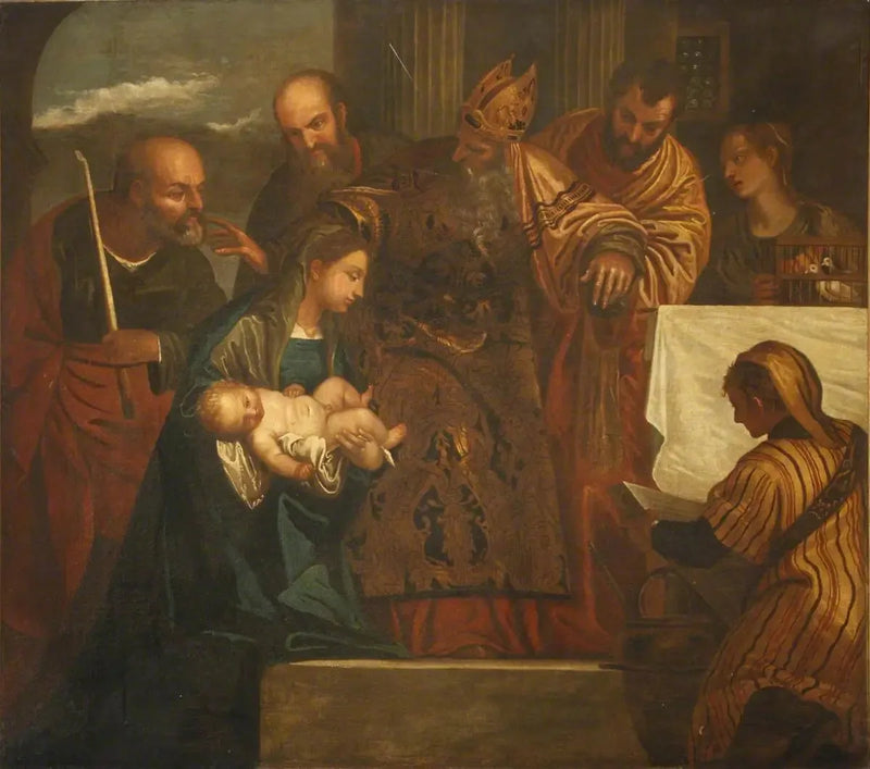 Temppeliin esittäytyminen - Paul Véronèse