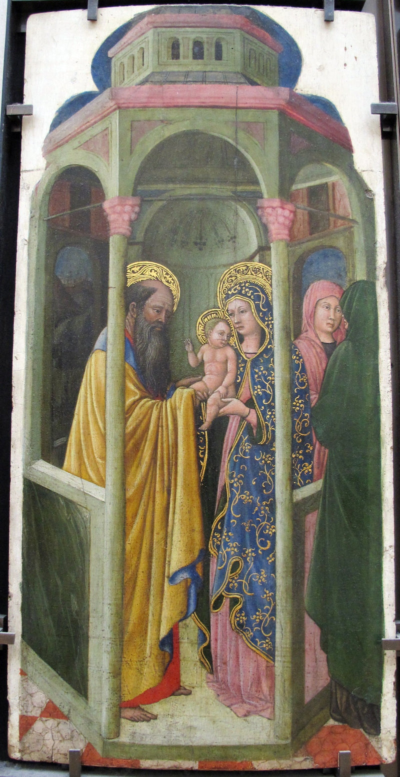 Jeesuksen esittely temppelissä - Giovanni Francesco da Rimini