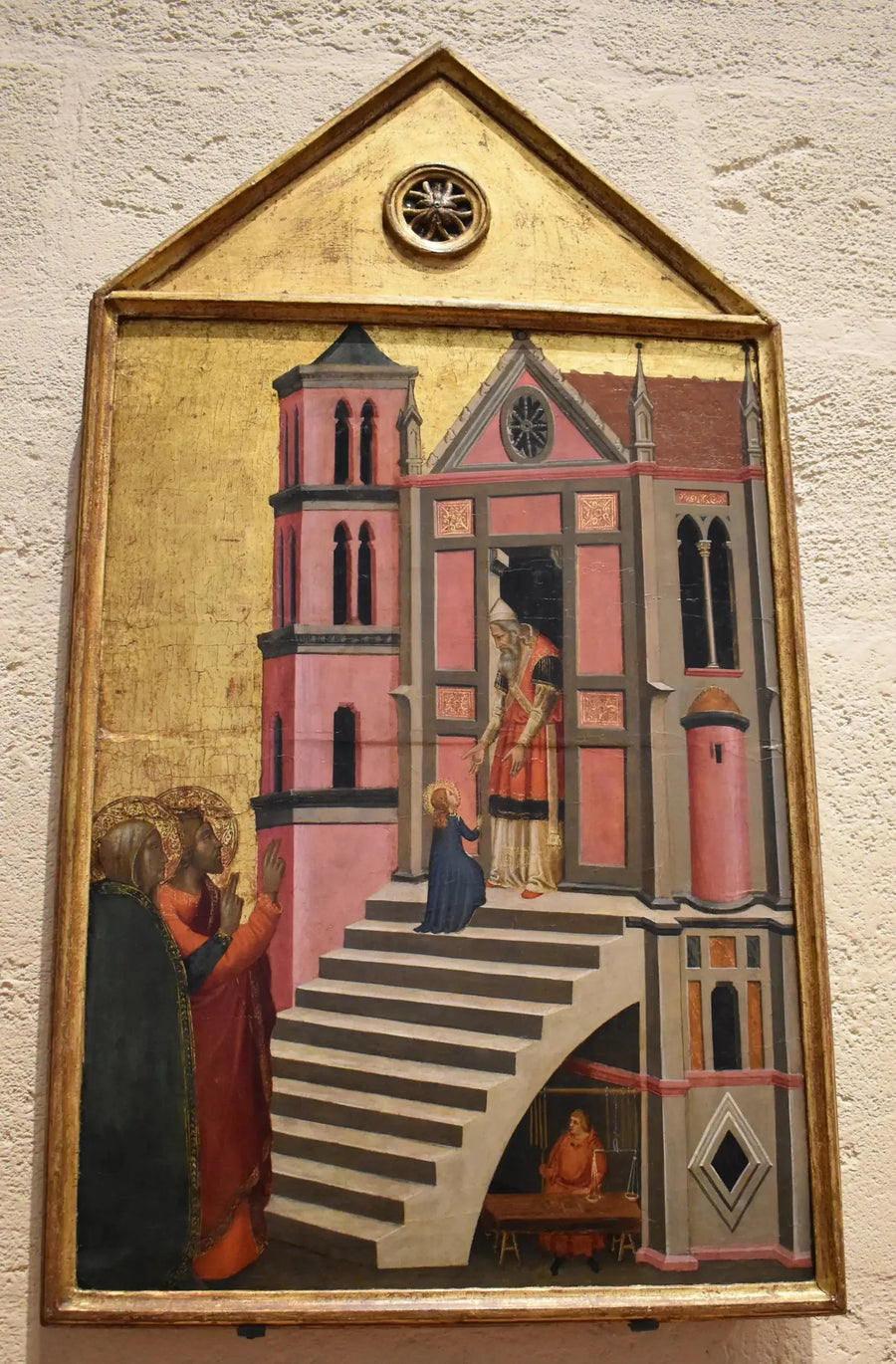 Neitsyt Marian esittely temppelissä - Giotto