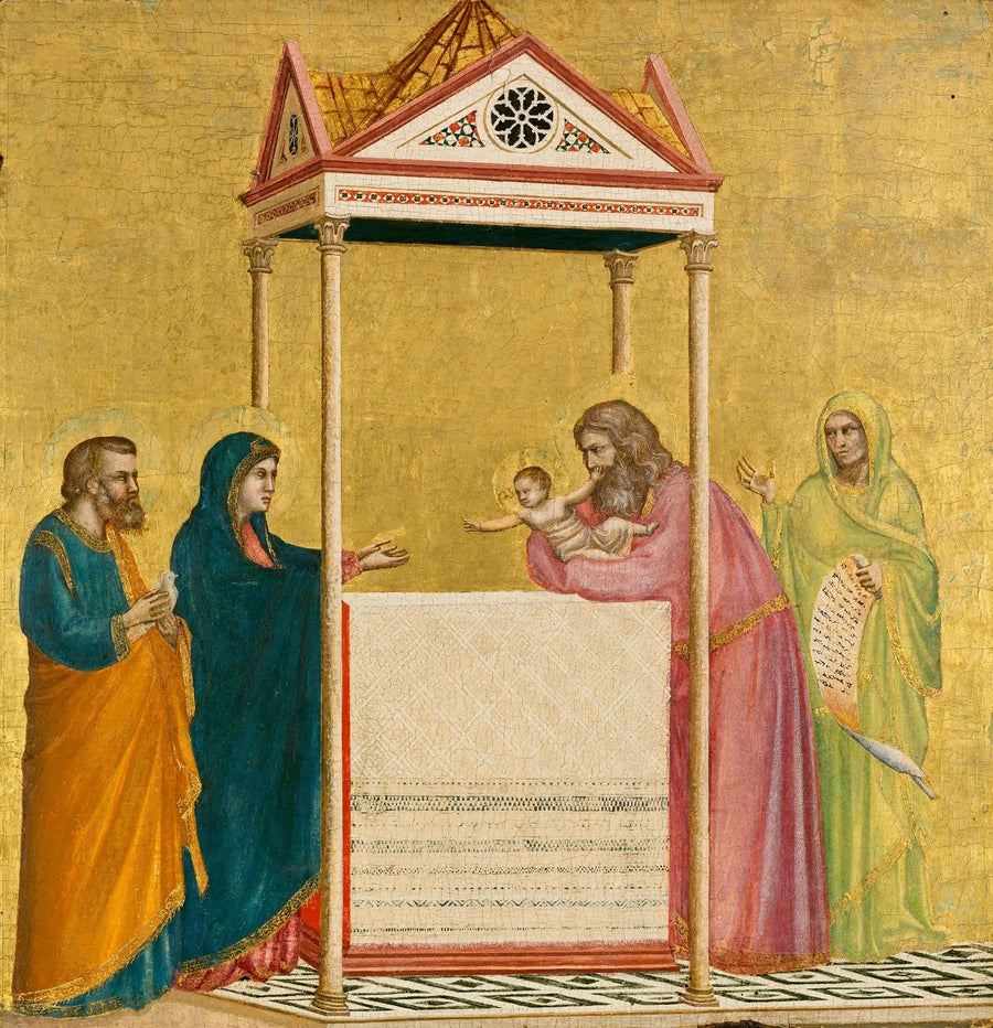 Kristuksen esittely temppelissä - Giotto