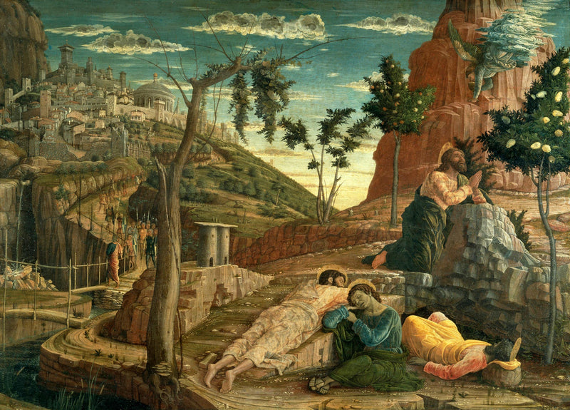 Rukous Oliivitarhassa - Andrea Mantegna