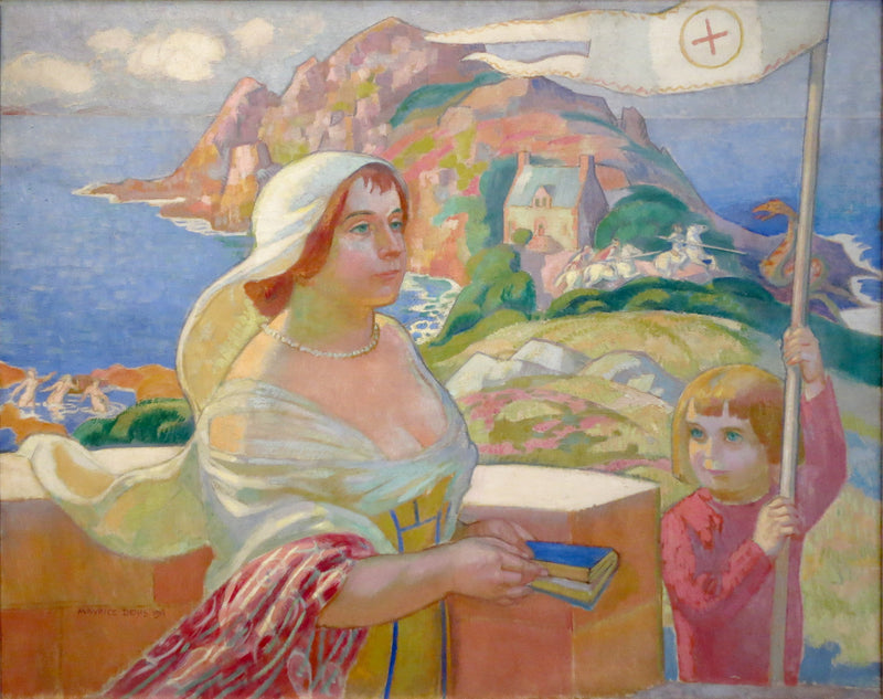 Prinsessa linnassa - Maurice Denis