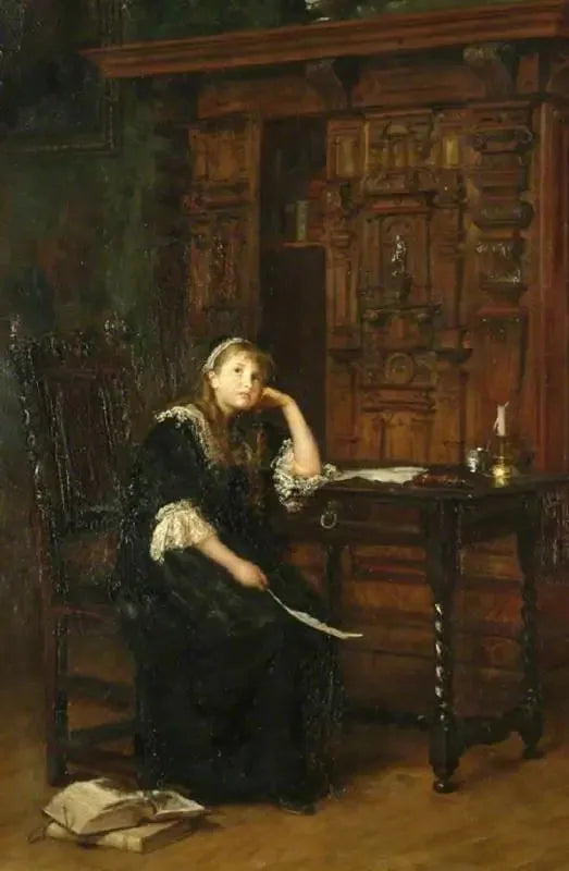 Princesse Elizabeth vankilassa St James's - John Everett Millais