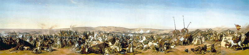La Prise de la smalah d'Abd el-Kader - Horace Vernet