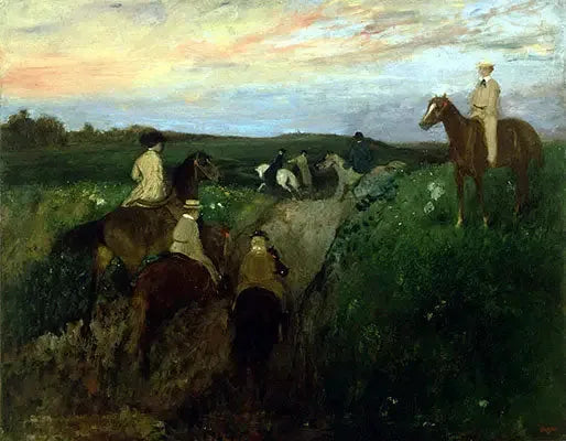 Ratsastus - Edgar Degas