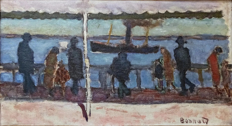 Kävelyjoen varrella - Pierre Bonnard