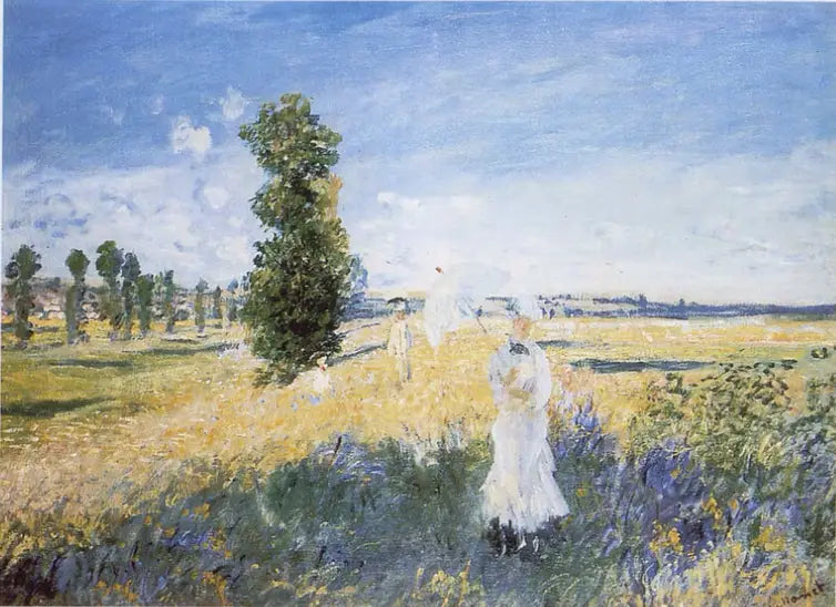 Kävelyretki - Claude Monet