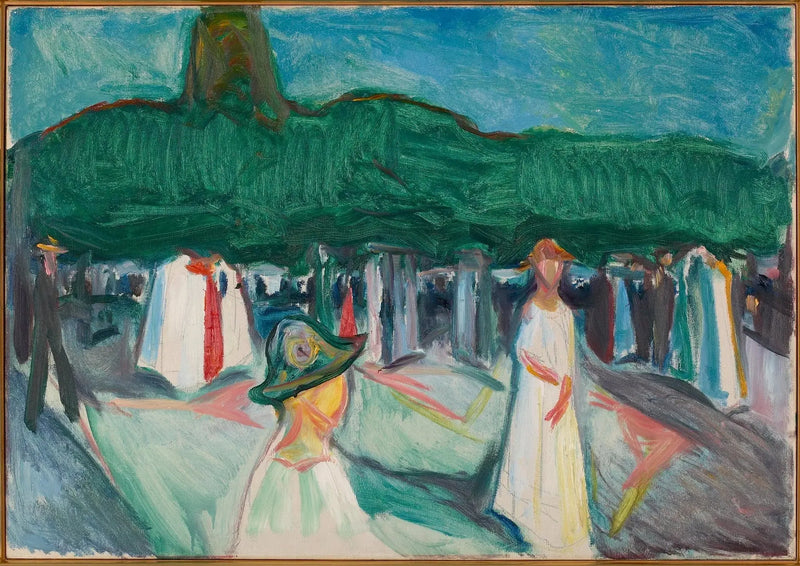 Kävely - Edvard Munch