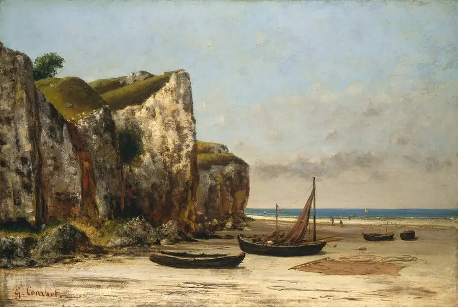 La Promenade - Gustave Courbet