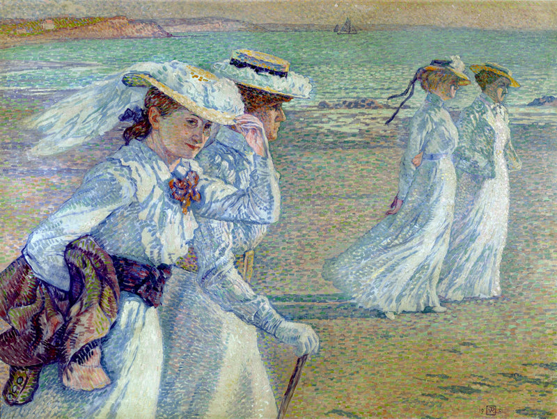 Kävely - Théodore van Rysselberghe
