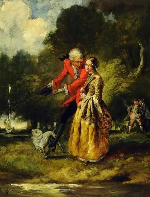 La proposition - John Everett Millais