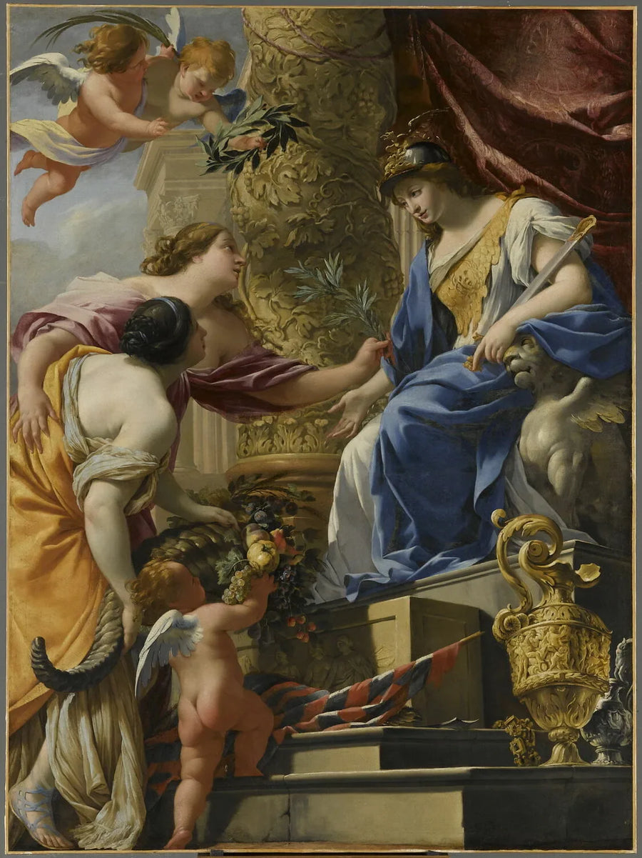 Varovaisuus tuo rauhaa ja runsautta - Simon Vouet