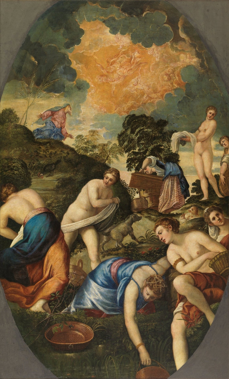 Medianittaristen neitsytien puhdistus - Jacopo Tintoretto