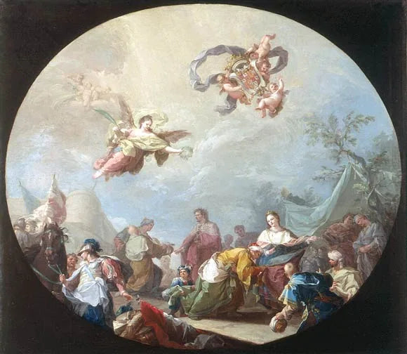 Grenadan antautuminen - Francisco Bayeu