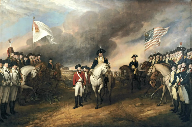 Lord Cornwallisin antautuminen - John Trumbull