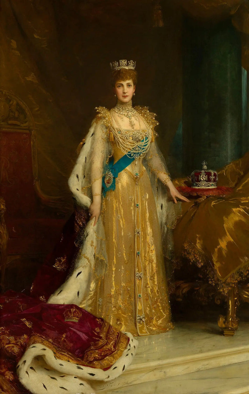 Kuninkaallinen Alexandra (1844-1925) - Luke Fildes