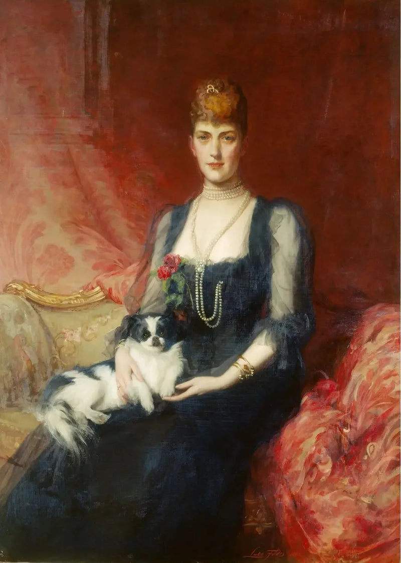 Kuningatar Alexandra, silloin Walesin prinsessa - Luke Fildes