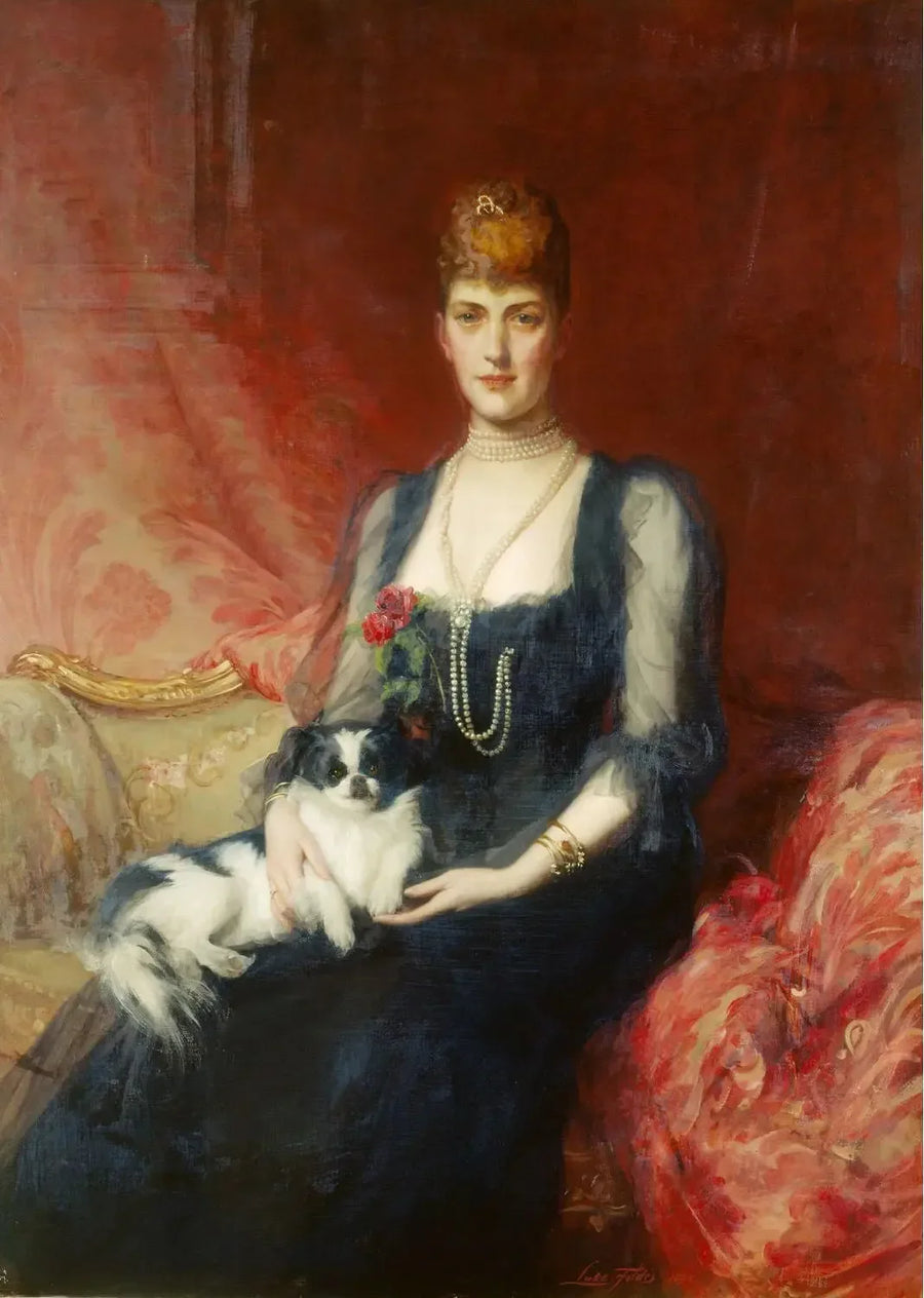 Kuningatar Alexandra, silloin Walesin prinsessa - Luke Fildes
