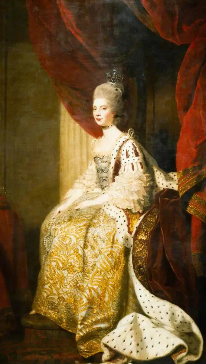 Kuningatar Charlotte (1744–1818) - Joshua Reynolds