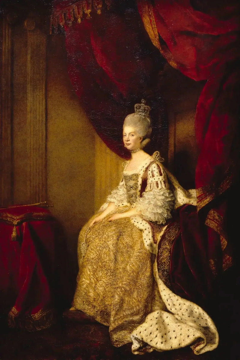 Kuningatar Charlotte (1744–1818) - Joshua Reynolds