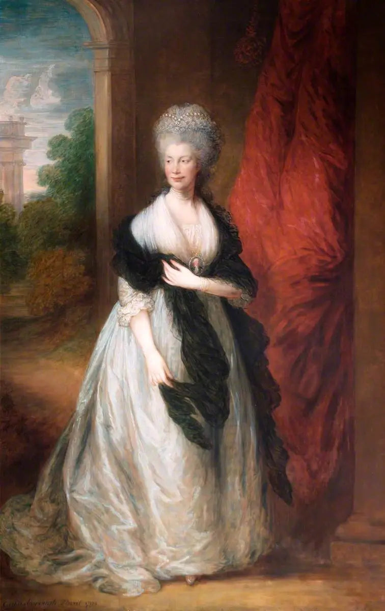 Kuningatar Charlotte (1744–1818) - Thomas Gainsborough