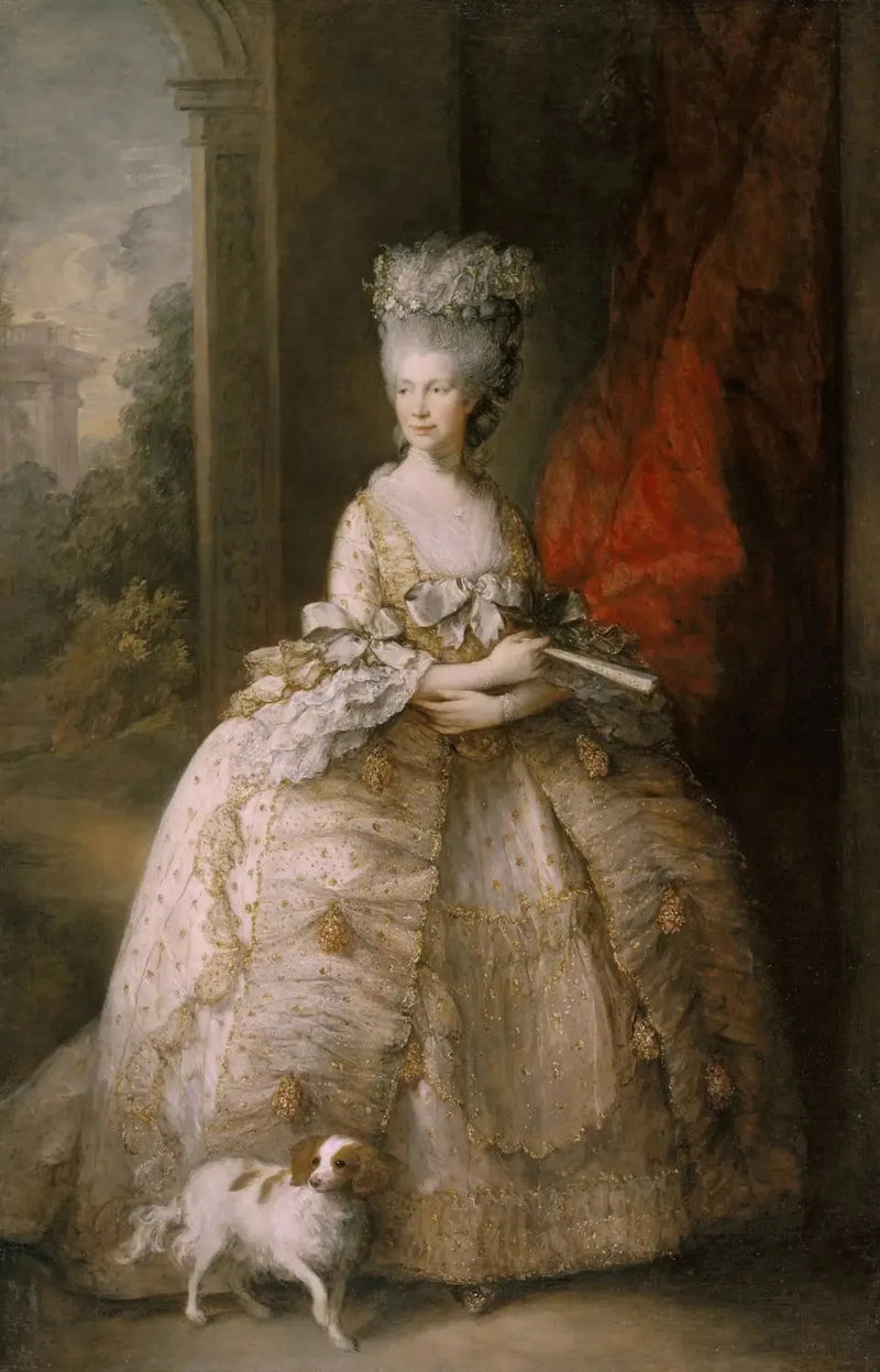 Kuningatar Charlotte (1744-1818) - Thomas Gainsborough