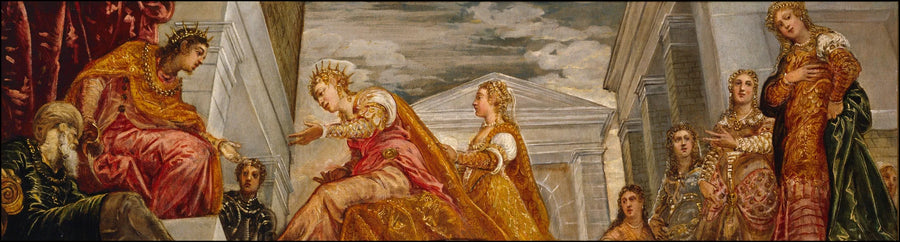 Saba ja Salomonin kuningatar - Jacopo Tintoretto