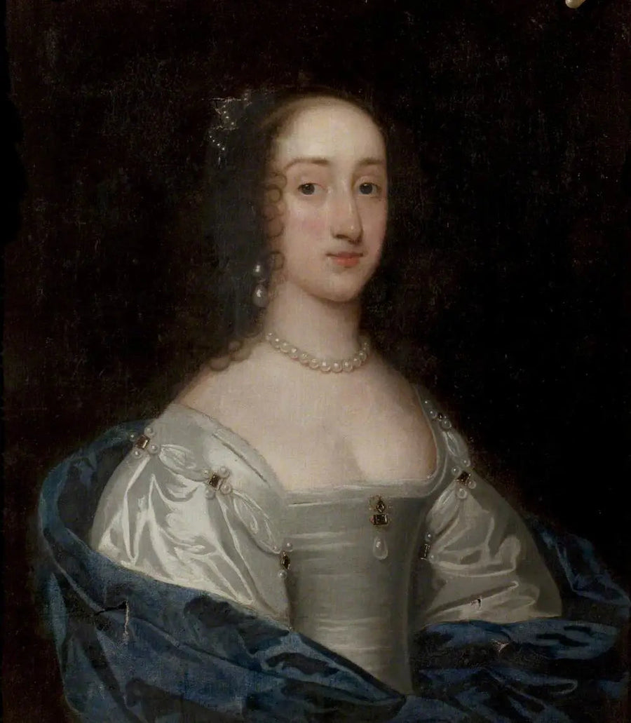 Kuningatar Henriette Marie (1609–1669) - Antoine van Dyck