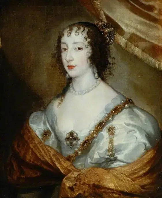 Kuningatar Henriette Marie (1609–1669) - Antoine van Dyck