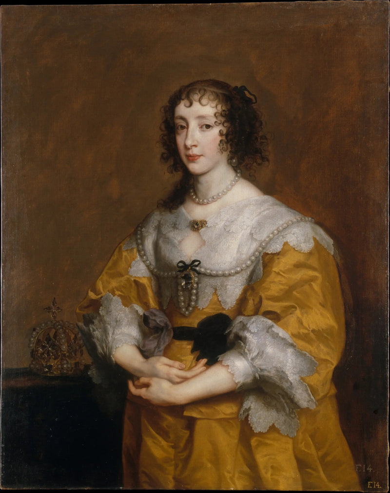 Kuningatar Henriette Marie - Antoine van Dyck