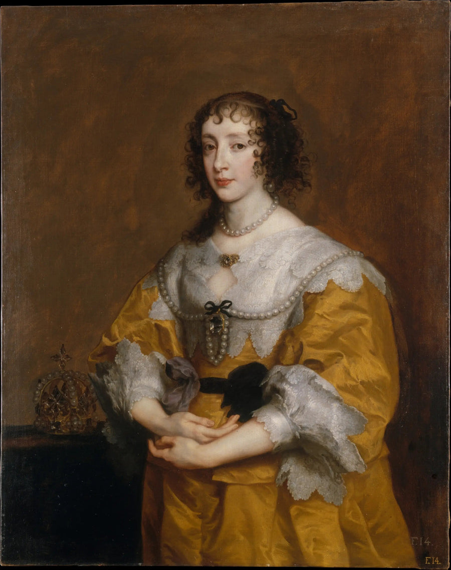 Kuningatar Henriette Marie - Antoine van Dyck
