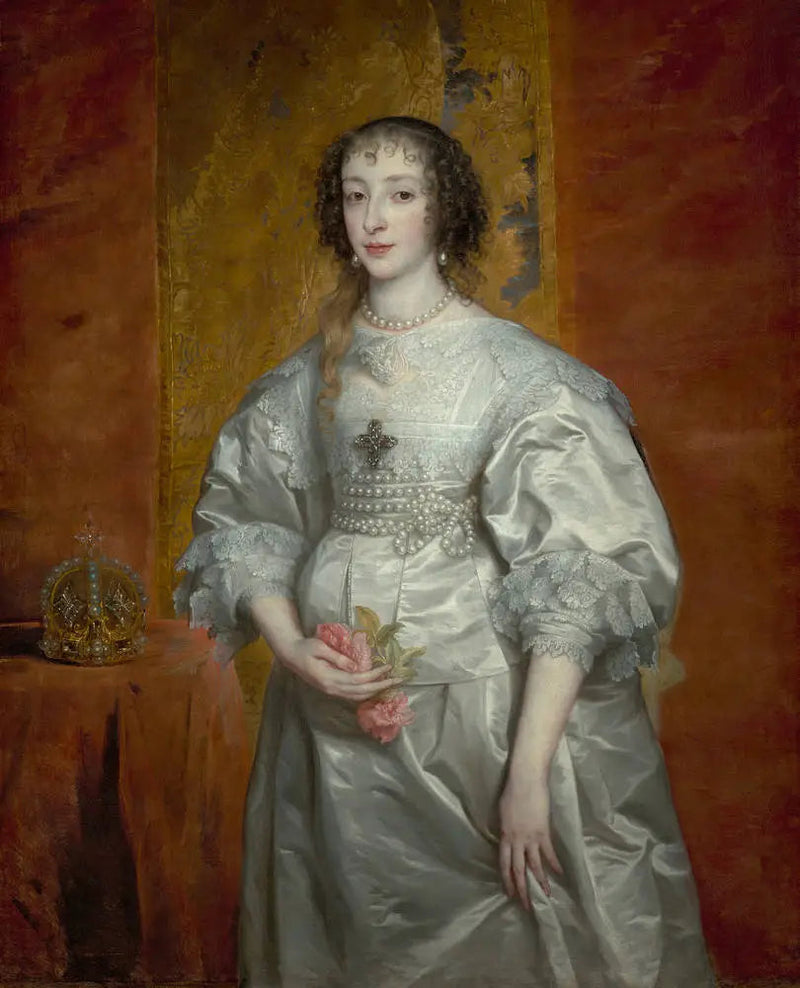 Kuningatar Henriette Marie - Antoine van Dyck