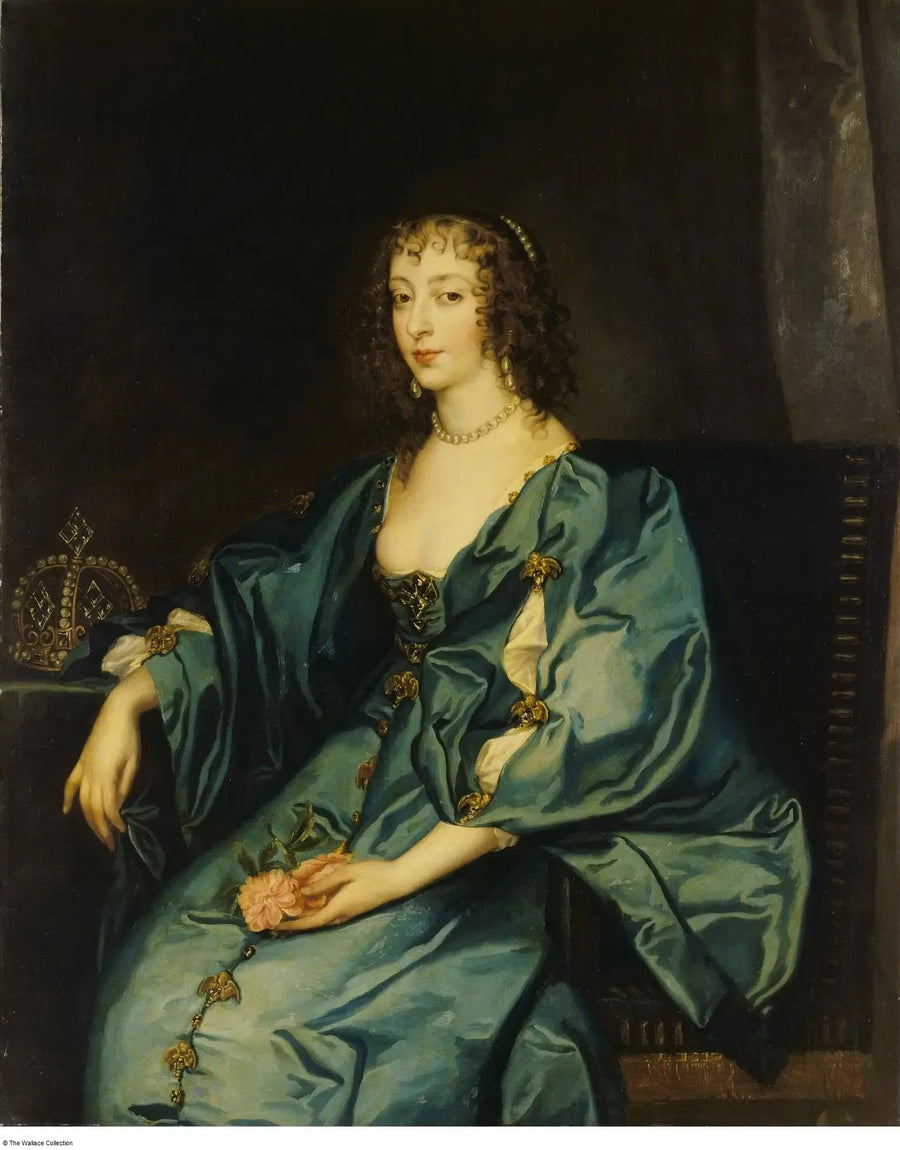Kuningatar Henriette Marie - Antoine van Dyck
