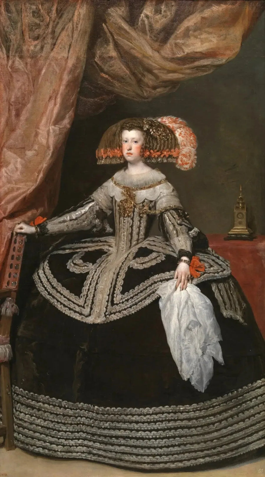 Itävaltaisen Marianne-kuningattaren - Diego Velázquez