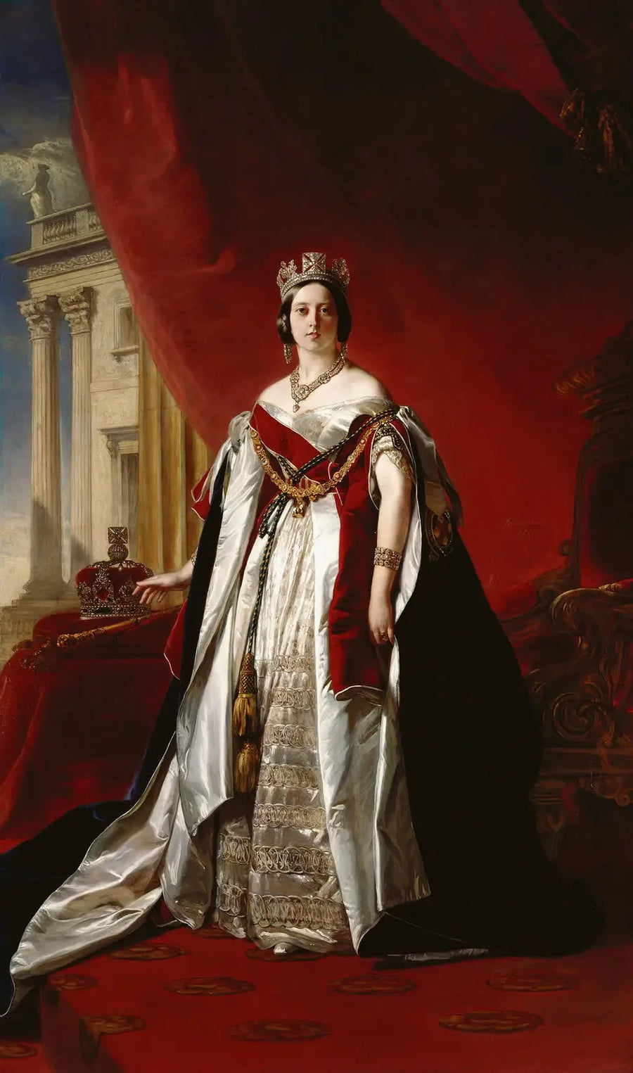 Kuningatar Victoria (1819-1901) - Franz Xaver Winterhalter