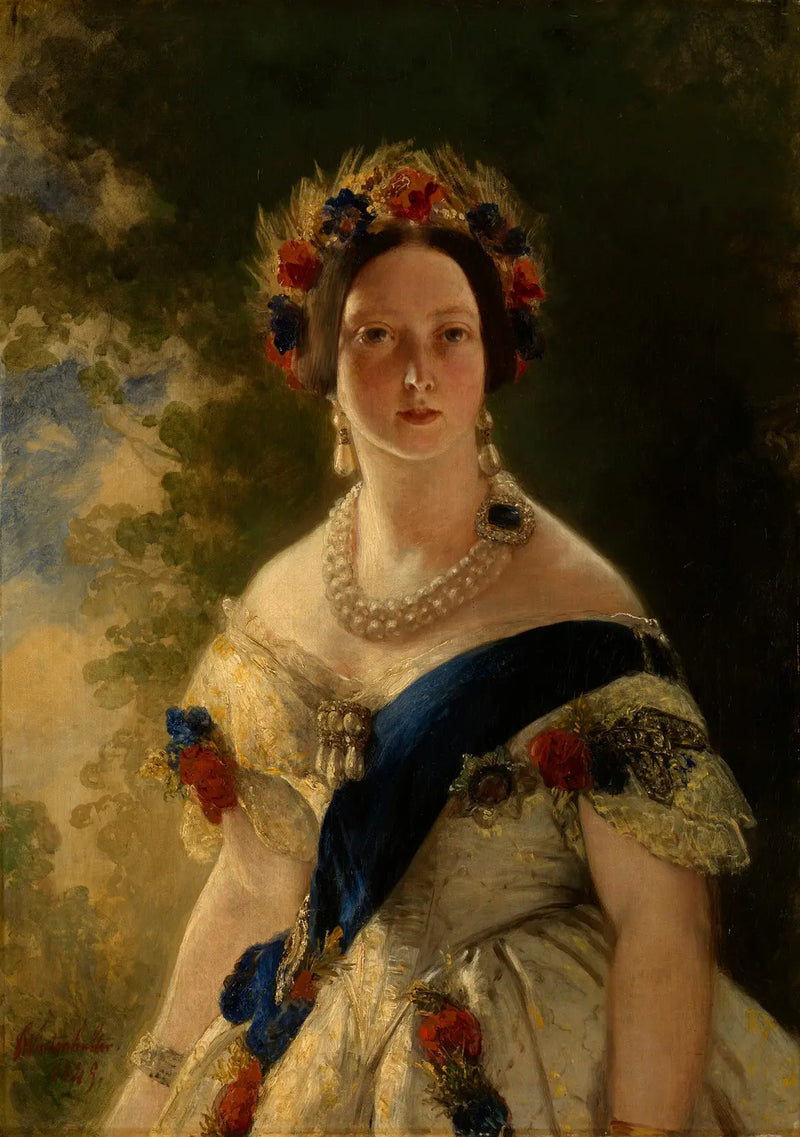 Kuningatar Viktoria (1819-1901) - Franz Xaver Winterhalter
