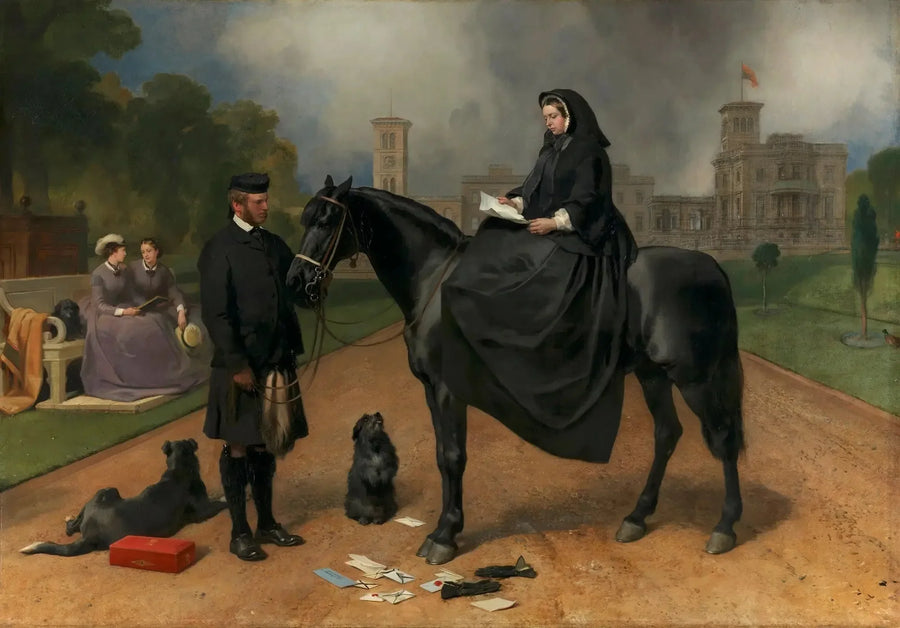 Kuningatar Viktoria Osbornella - Edwin Henry Landseer