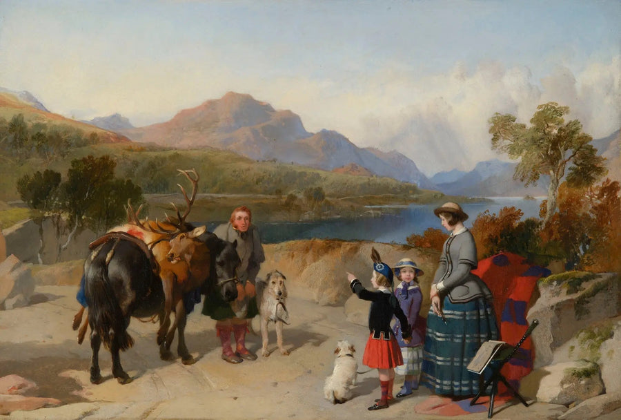Kuningatar Victoria Loch Lagganilla - Edwin Henry Landseer